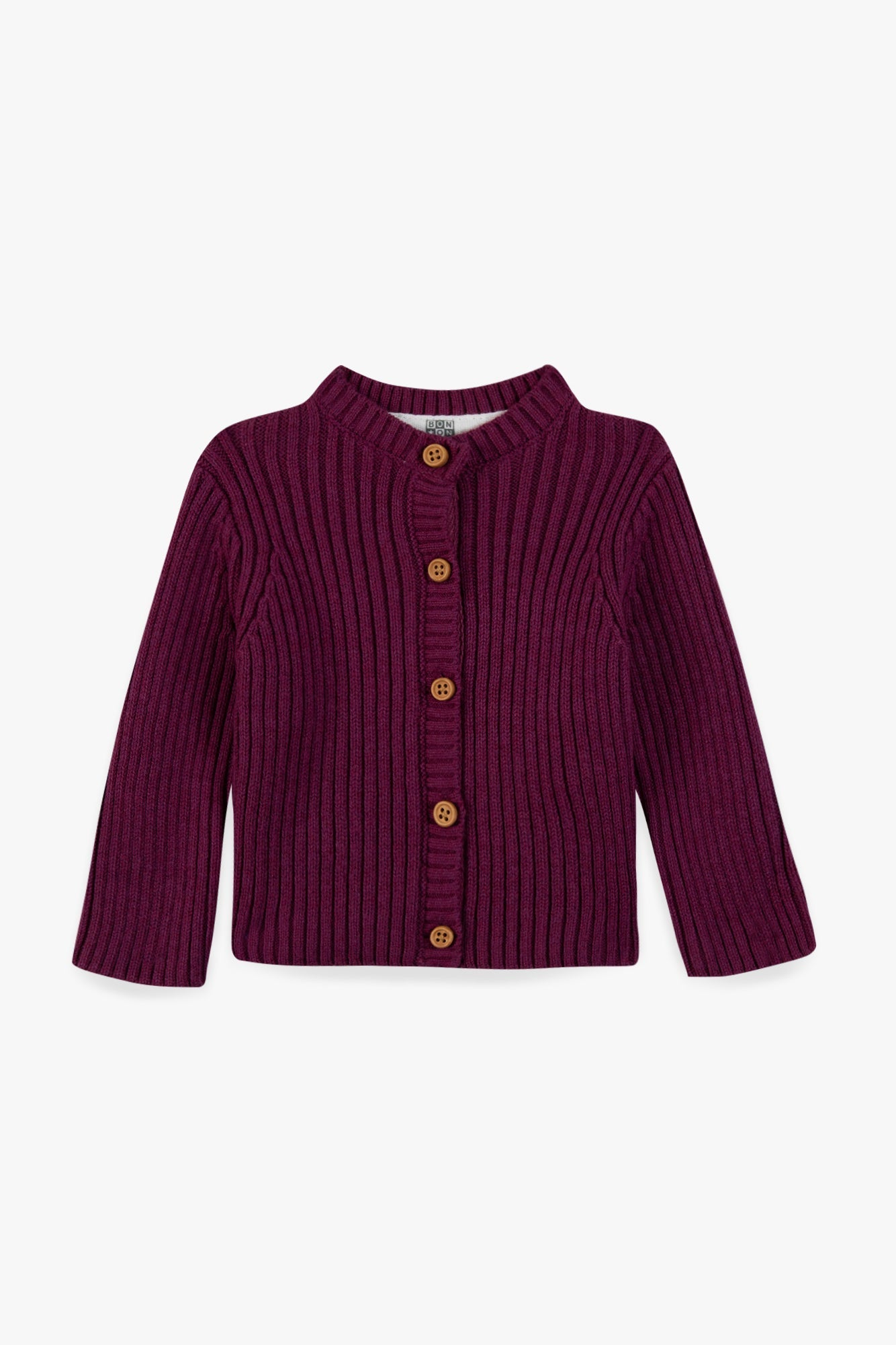 Cardigan - Violet Coton