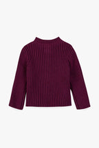 Cardigan - Violet Coton