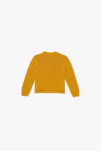 Cardigan - Bernard Tricot Torsadé Jaune