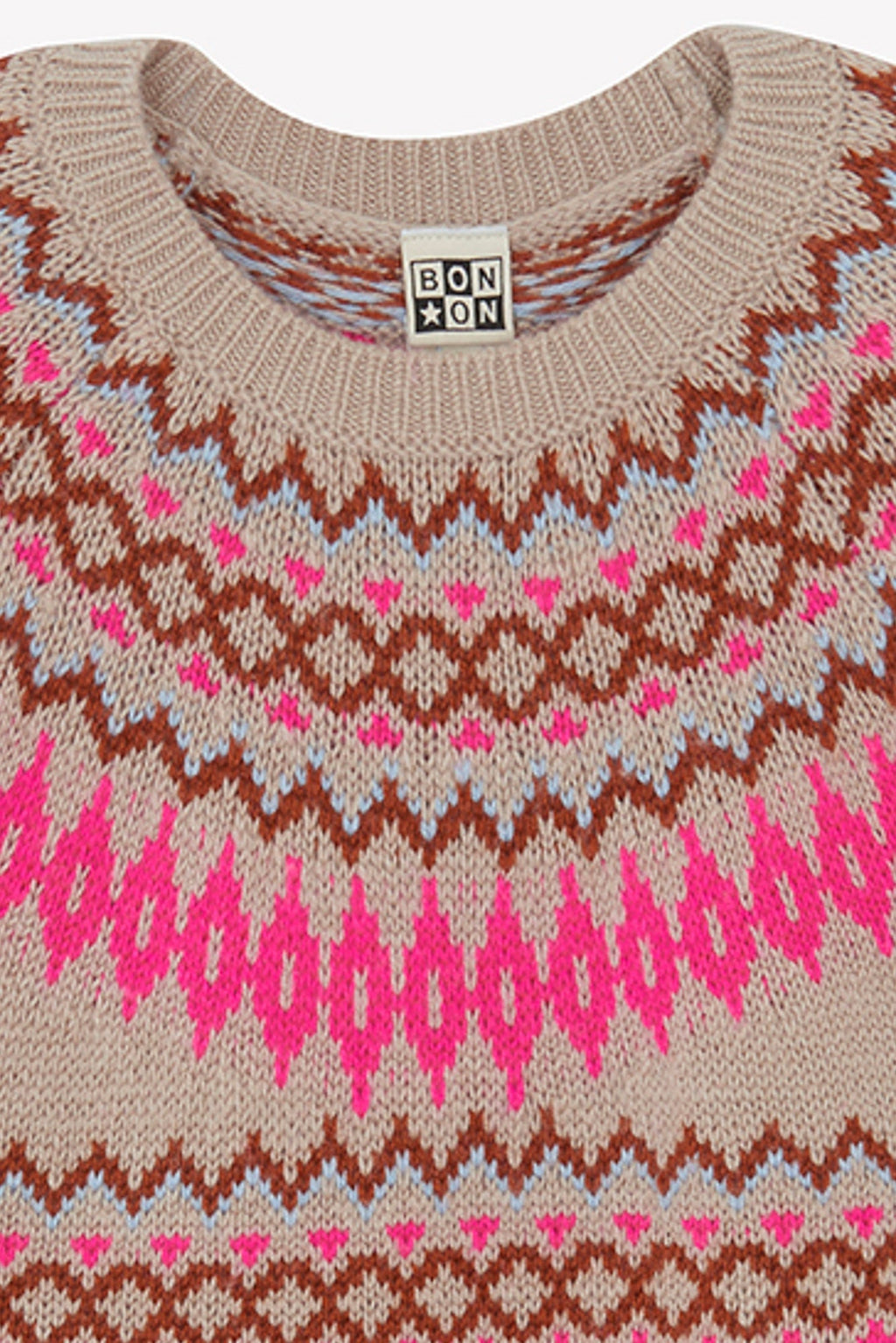 Robe - Jaelys Jacquard Trico Rose