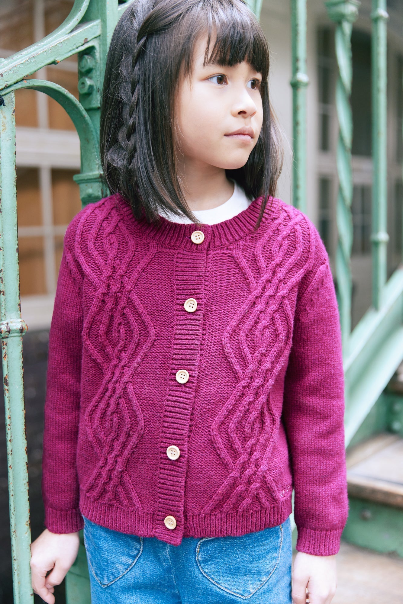 Cardigan - Bernard Tricot Rose Indien