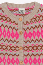 Cardigan - Lilou Jacquard Multicolore