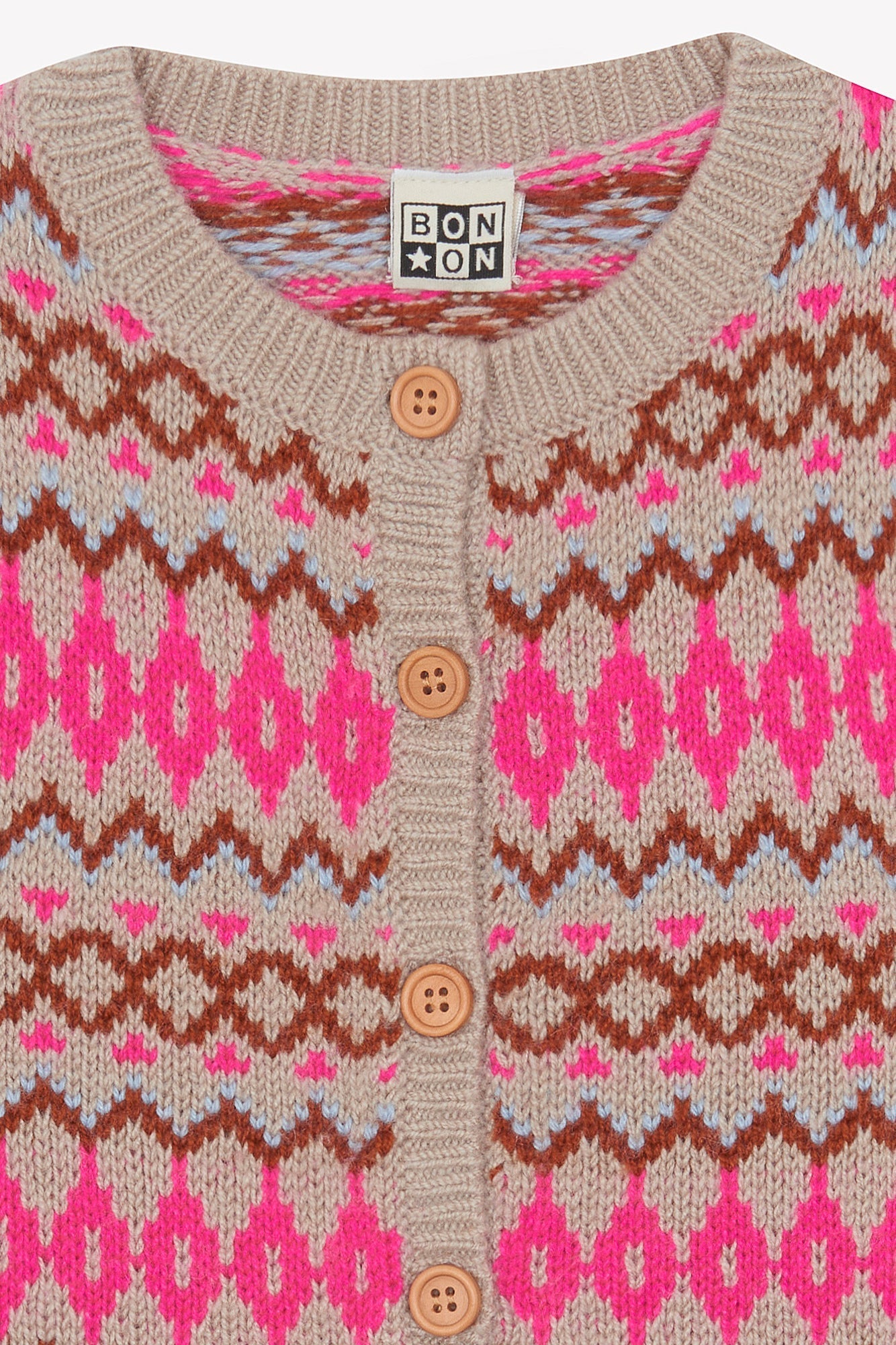 Cardigan - Lilou Jacquard Multicolore