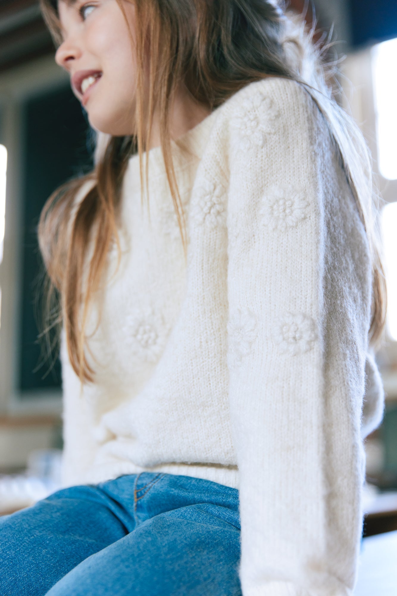Pull - Jessie Flower Crème