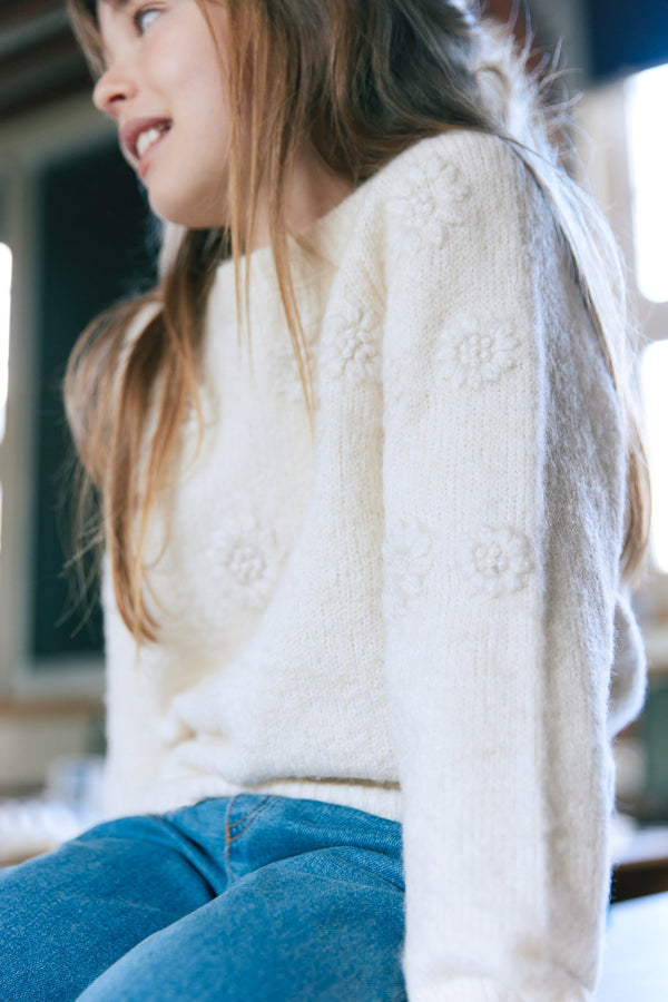 Pull - Jessie Flower Crème