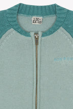 Cardigan - Teddy Vert Clair