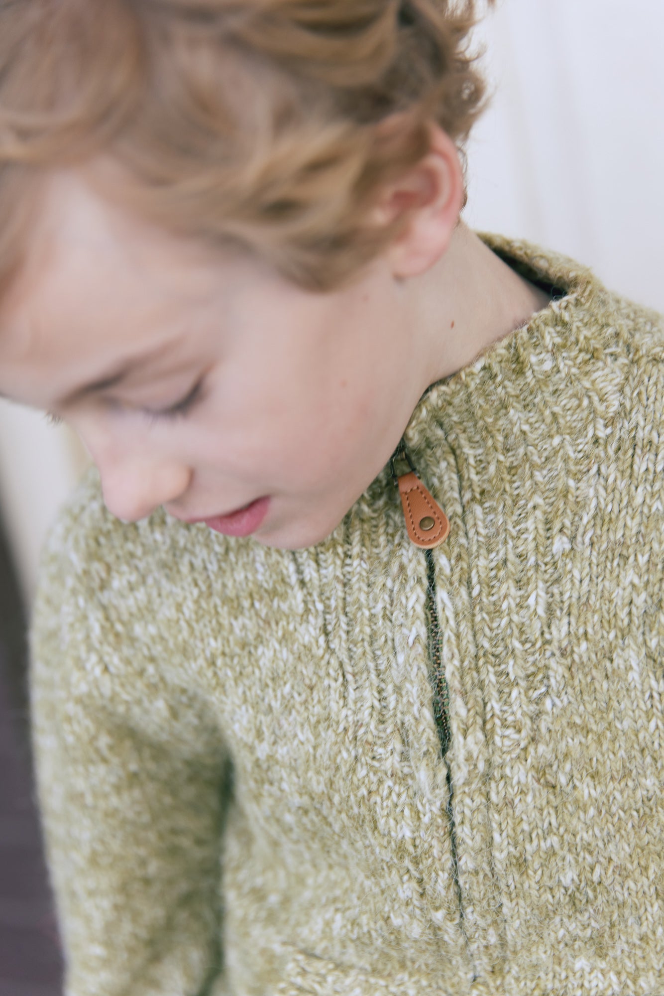 Cardigan - Hans Vert Chiné