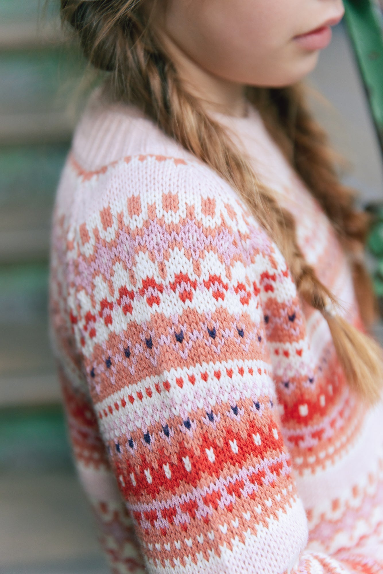 Pull - Joris Jacquard Peach