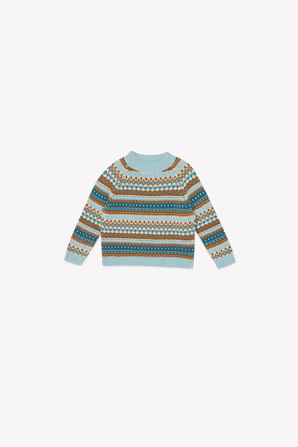 Pull - Joris Jacquard Aqua