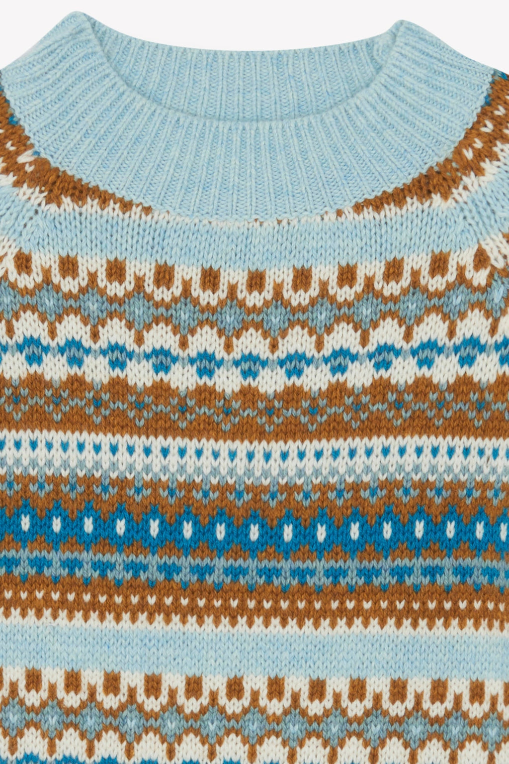 Pull - Joris Jacquard Aqua
