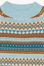 Pull - Joris Jacquard Aqua