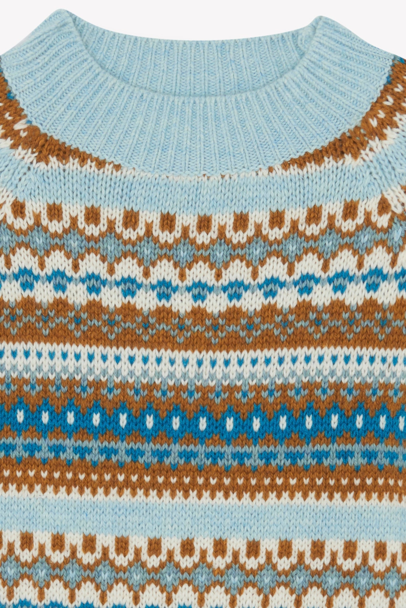 Pull - Joris Jacquard Aqua