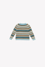 Pull - Joris Jacquard Aqua