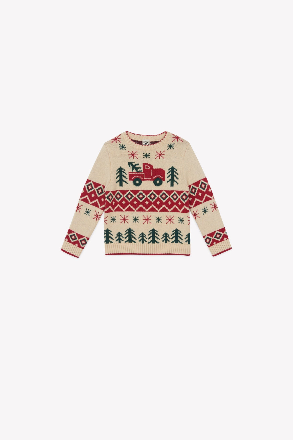 Pull - Joel Jacquard Beige