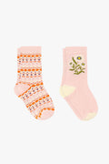 Lot De 2 Chaussettes - Rose