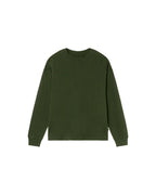 Camiseta gruesa verde hemp Doug sostenible - silueta 3