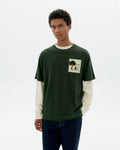 Camiseta bordada house Aaron sostenible - 1