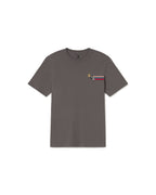 Camiseta gris sol sostenible - silueta 1