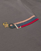 Camiseta gris sol sostenible - silueta 2