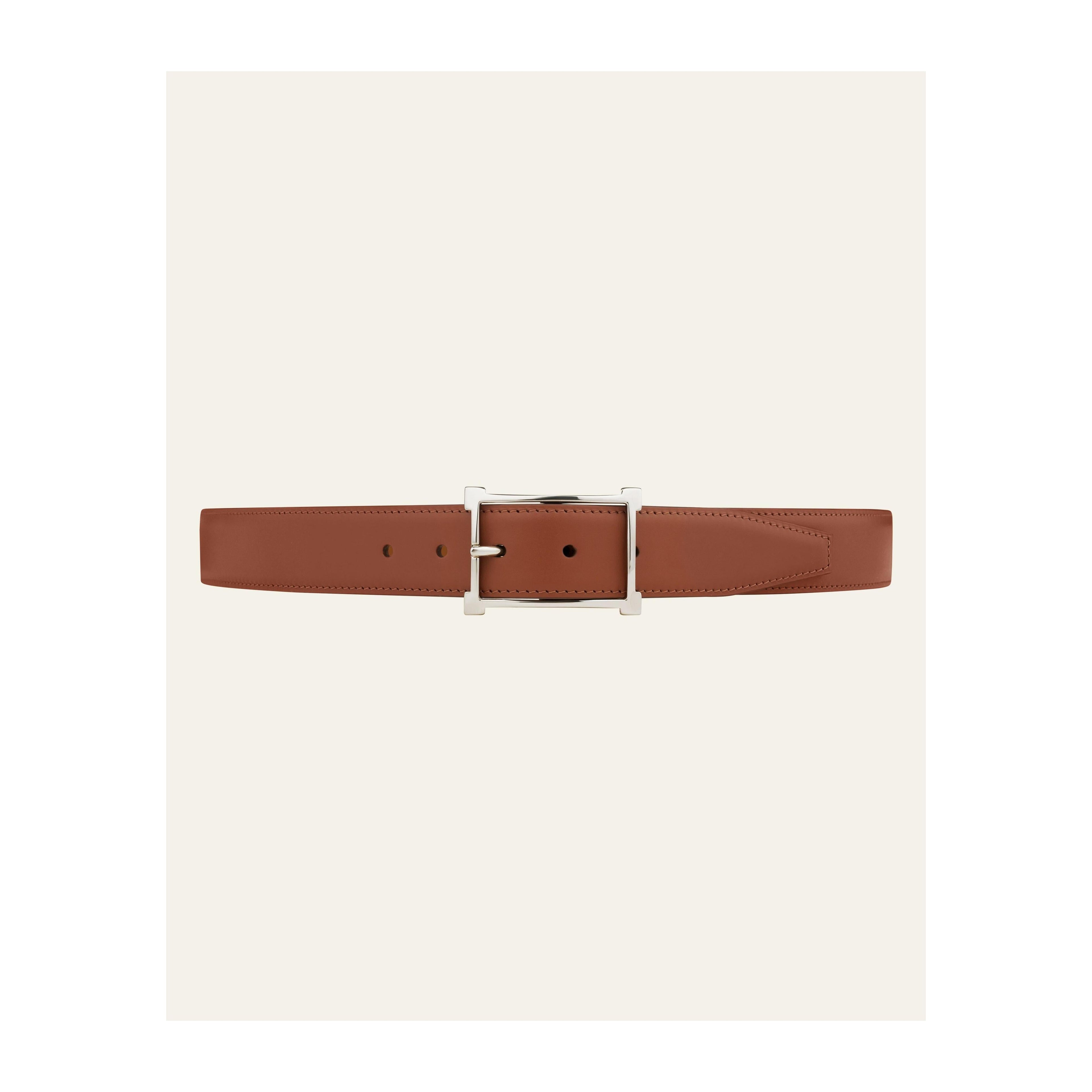 Ceinture Mv145 Havane 3,5Cm
