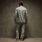 Vintage Cotton Raglan Pullover - Ember Pigment - Homme