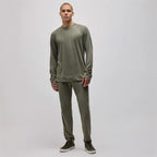 Vintage Cotton Raglan Pullover - Ember Pigment - Homme