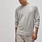 Vintage Cotton Raglan Pullover - Ember Pigment - Homme