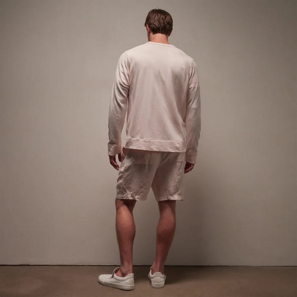 Vintage Cotton Raglan Pullover - Ember Pigment - Homme
