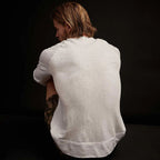 Vintage Cotton Raglan Pullover - Ember Pigment - Homme