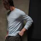 Vintage Cotton Raglan Pullover - Ember Pigment - Homme