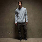 Vintage Cotton Raglan Pullover - Ember Pigment - Homme