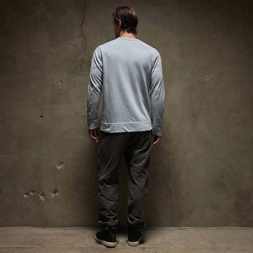 Vintage Cotton Raglan Pullover - Ember Pigment - Homme