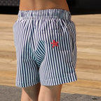 Maillot De Bain Enfant - Le Petit Etoilé Marine Rayé