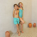 Maillot De Bain 1 Pièce Fille - Le Petit Immergé Aqua