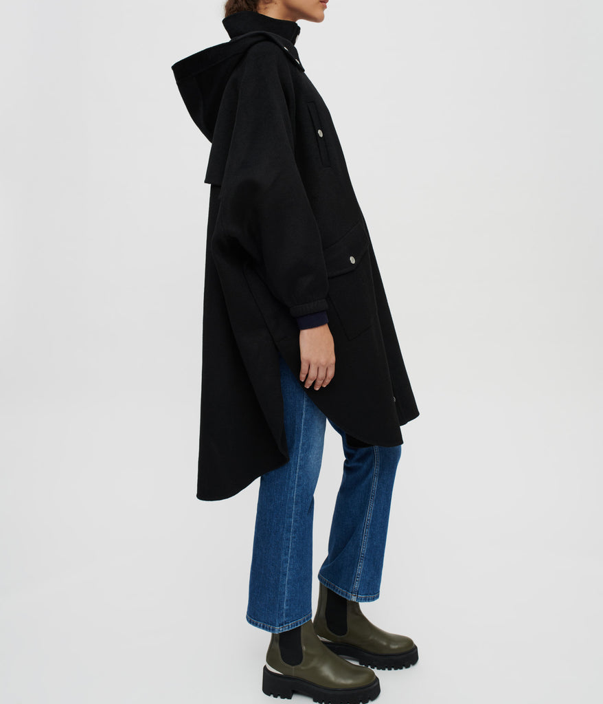 Maje - Outerwear Gape - Noir