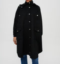 Maje - Outerwear Gape - Noir