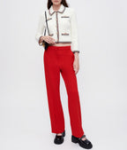 Maje - Pantalon Padlena - Rouge