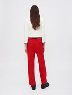 Maje - Pantalon Padlena - Rouge