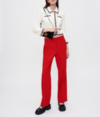 Maje - Pantalon Padlena - Rouge