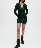 Maje - Robe Riletie - Vert