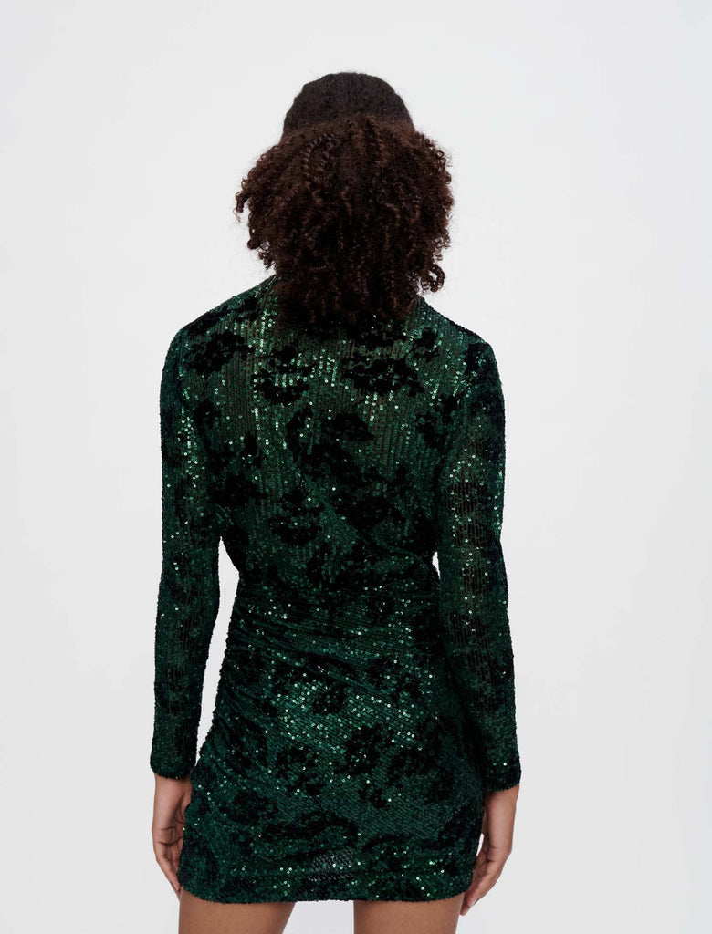 Maje - Robe Riletie - Vert