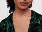 Maje - Robe Riletie - Vert