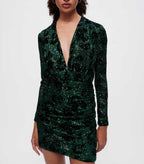 Maje - Robe Riletie - Vert