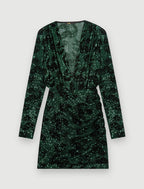 Maje - Robe Riletie - Vert