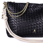 Sac Mallow Tressé Noir