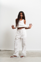 Pantalon Margarita White