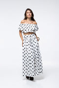 Jupe Flavy - White Polka
