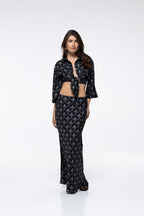 Top Vanina - Black Peacock