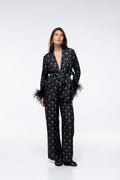 Pantalon Kenza - Black Peacock