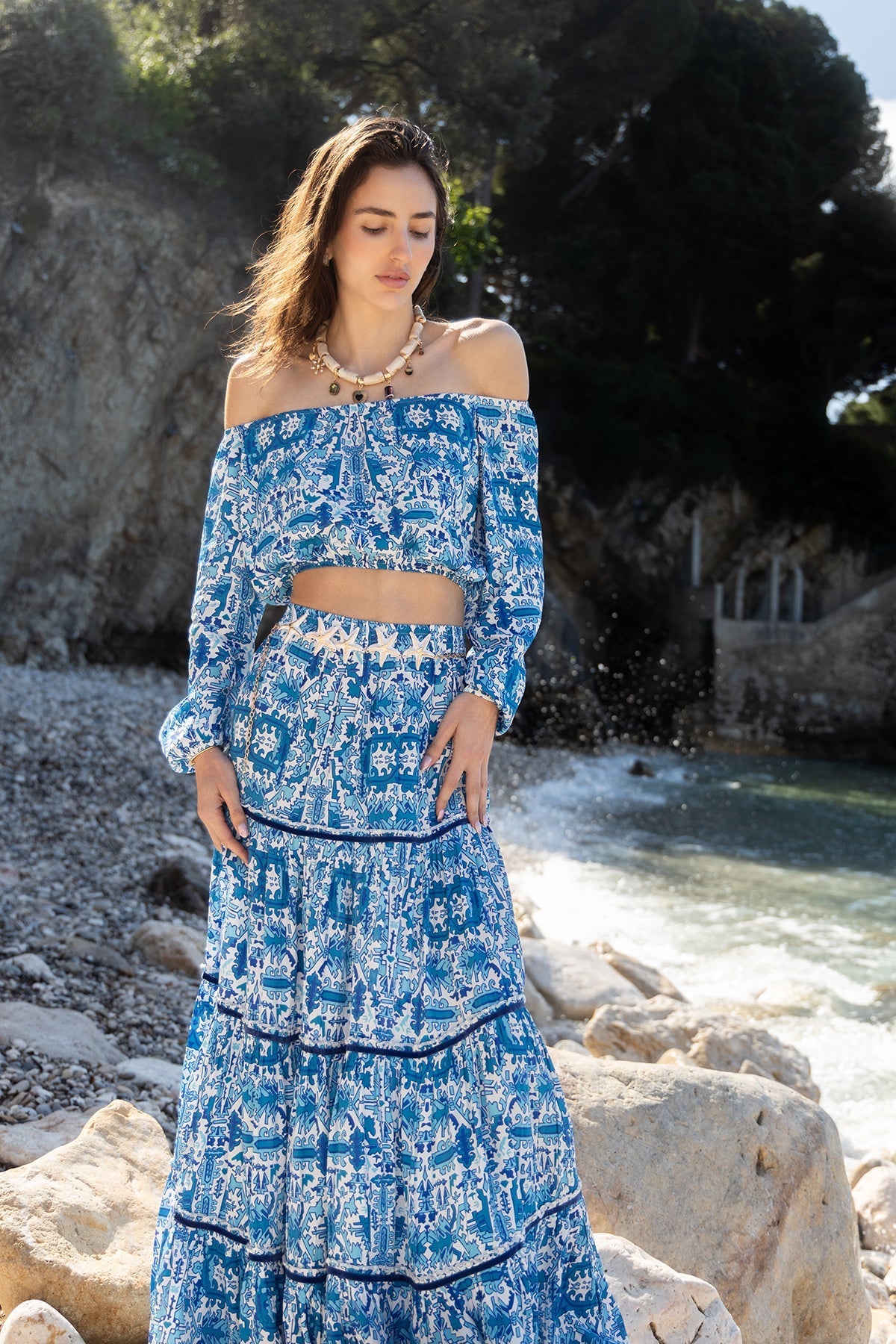 Jupon Marine - Bleu Aztec